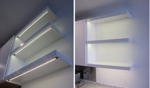 Kitchen Inspired Led Shelves Shelf Lighting Kitchen Led Lighting