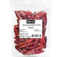 Natruen Whole Dry Szechuan Chinese Red Chili Pods 4oz, Mild, Facing Heaven  Chili, Spicy Sichuan Dried Red Hot Chilies for Chili Oil, Paste, and Sauce