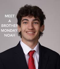 Meet Noah Lika: Noah is the President of the Upsilon Pi chapter of Kappa  Sigma, he's from Bay Shore NY, he's 21, and he rushed in Fall'23. “Becoming  a brother of Kappa
