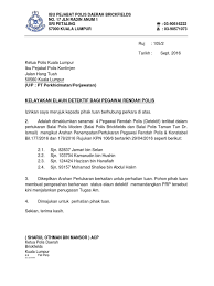 Balai polis jementah polis diraja malaysia 85020 jementah, johor. Surat Kbpd