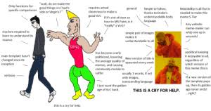 An old meme template that have gone too soon mbtimemes. Wait Do We Make The Only Functions For Specific Comparisons G00d Things On Chad S Side Or Virgin S Requires Actual Cleverness To Make A General Simple To Follow Relatability Is All That Is