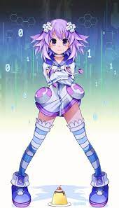 Choujigen Game Neptune - Neptune art by sapusakti (Pixiv) | Moe anime