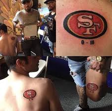 Om original tattoo design by silverwingstattoos on etsy; San Francisco 49ers Fans Get 0 16 Tattoos Terez Owens 1 Sports Gossip Blog In The World