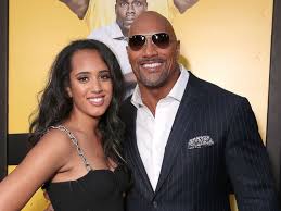 Find the perfect dwayne johnson daughter stock photos and editorial news pictures from getty browse 208 dwayne johnson daughter stock photos and images available, or start a new search to. Dwayne The Rock Johnson Reveals His Daughter Plans To Follow In His Footsteps As A Wwe Wrestler She S Going To Be A Champ Abc News