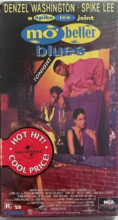 Mo' Better Blues VHS New and Sealed - Spike Lee - Denzel Washington 1990 |  eBay