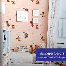When looking for wallpaper designs for kids' room for the room of a little girl, you can be sure that she would simply love to have wallpaper with a fairy. Kids Room Wallpaper Colourful Children S Room Wallpaper