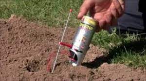Cartouche pour fusil anti taupe. Piege A Taupe Avec Le Detaupeur Par Gazoneo Youtube