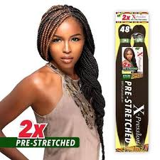 The quality of the hair is unmatched compared to other brands i have used. African Collection 2x X Pression Pre Stretched Braid 48 Inch Jenny Beauty Supply