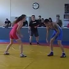 mixed wrestling - YouTube