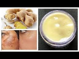 Creme Eclaircissant A Base De Gingembre Fini Les Taches Combat Les Pores 100 Naturel Youtube Eclaircir Tache Gingembre