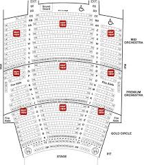 State Theatre Seating Chart New Jersey State Theatre Seating