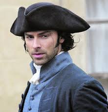 Poldarked: Aidan Turner as Ross Poldark and Heida Reed as Elizabeth