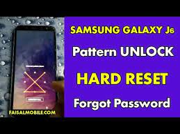 When your samsung galaxy j6 is connected to a laptop or computer. Samsung Galaxy J6 Pattern Unlock Hard Reset Forgot Pin Password For Gsm