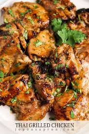 Thai Grilled Chicken Recipe Yummy Chicken Recipes Easy Chicken Dinners Chicken Recipes