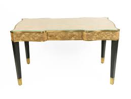 Maybe you would like to learn more about one of these? Henredon Shell Desk With Glass Top