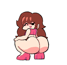 1girls animated ass ass shake bouncing ass bouncing breasts  eks-out female female only friday night funkin full body girlfriend (friday  night funkin) mob face solo solo female twerking wide