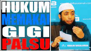 We did not find results for: Hukum Memakai Gigi Palsu Ustadz Khalid Basalamah Youtube