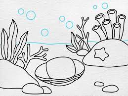How To Draw An Underwater Scene - Helloartsy