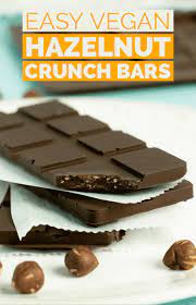 Vegan Nutella Crunch Chocolate Bar Recipe 2 Ingredients Recipe Chocolate Bar Recipe Bars Recipes Crunch Chocolate Bar