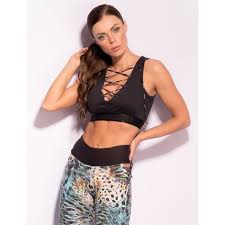 Esempi di utilizzo scollato in inglese. Fitness Top Nero Scollato Con Elastico Regolabile In Supplex Superhot