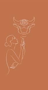 Taurus Zodiac Art Taurus Line Art Drawing Astrology Home Etsy In 2021 Taurus Art Taurus Wallpaper Zodiac Art