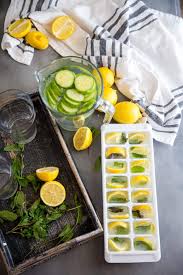 This refreshing and healthy detox water is the perfect summer thirst quencher. Detox Cucumber Lemon Water With Mint Lemons For Lulu