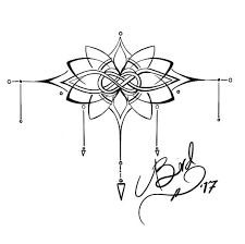 Knot And Lotus Tattoo Etsy Lotus Tattoo Meaningful Wrist Tattoos Flower Wrist Tattoos