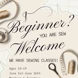 Beginner Sewing Workshops