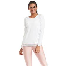 Vitality Workout Shirt Spectral Body White Long Sleeve Running Top Spectral Body