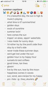 Cute matching bios for besties / best friend username ideas best friend username instagram quotes instagram quotes captions instagram see more ideas about . Summer Captions 3 By Thea Instagram Quotes Captions Instagram Quotes Instagram Bio Quotes