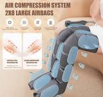 Factory Price Electric Air Compression Vibration Leg Massage Foot Calf  Machine Timing Control for Blood Circulation Relaxation