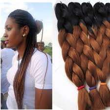 Black And Brown Ombre Braids I Found Some Amazing Stuff Open It To Learn More Don T Wait Https M Dhgate Com Product Kanekalon Jumbo Braidi Hair Styles Box Braids Hairstyles Ombre Braid