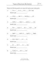Worksheetobalancing equations and reaction types answer key potassium chloride +silver nitrate balancing chemical equations worksheet answer key aug 30, 2017unit 7 balancing chemical reactions worksheet 2 answers 100 from balancing chemical equations. Https Mafiadoc Com Download Types Of Reactions Worksheet Everett Community College 59ee0b841723ddfa974acfad Html