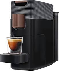 Amazon.Com: K-Fee® One Single Serve Pods Coffee, Espresso, Milk Machine  (Black/Copper) | Mill Coffee And Starbucks® Verismo* Compatible: Home &  Kitchen