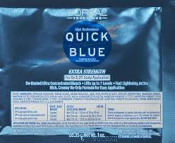 Lansilk cream peroxide & rapid blue powder bleach for hair colouring/highlights. Loreal Quick Blue Bleach In 2020 Hair Bleach Powder Bleach Loreal