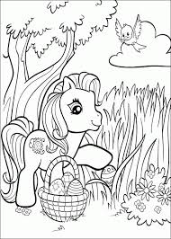 Kleurplaat Pasen Kleurplaten My Little Pony Knutselen Pasen