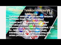 Suruhanjaya komunikasi dan multimedia malaysia. Geografi Tingkatan 2 Telekomunikasi Di Malaysia Youtube