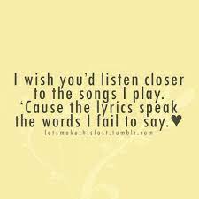 Those in love find them meaningful as they come straight from the heart. Quotes About Love From Song Lyrics 16 Quotes