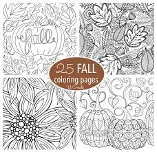 When we think of october holidays, most of us think of halloween. Free Fall Adult Coloring Pages U Create