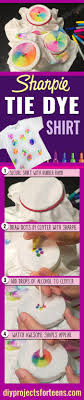 Set color into shirt by applying a hot iron for 5 minutes or placing shirt in clothes drier on. Sharpie Tie Dye T Shirt Diy Projects For Teens