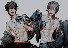 門井 オエ on twitter anime guys shirtless handsome anime guys handsome anime