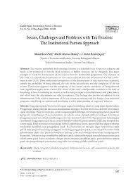 We did not find results for: Pdf Issues Challenges And Problems With Tax Evasion The Institutional Factors Approach