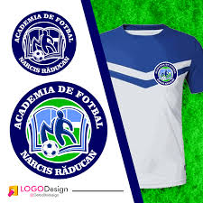 Jo rio de janeiro 2016. Upmarket Elegant Sporting Good Logo Design For Academia De Fotbal Narcis Raducan By Sergio Medina Design 25593438