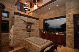Rustic style bathrooms use wood to offset the colours of the walls and and try to balance the desire for a homely space with elegance and class. Top 70 Best Rustic Bathroom Ideas Vintage Designs