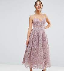 Asos Petite Lace Cami Midi Prom Dress Purple Petite Prom Dress Petite Cocktail Dresses Petite Dresses