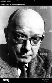 Arthur lowe Banque d'images noir et blanc