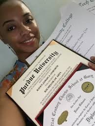 This is what you call taking full advantage of your high school experience.  Raven Osborne earned a career certification, an associate degree, a full  bachelor's degree from Purdue AND a high school… |