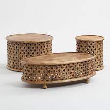 We do this with marketing and advertising partners (who may have their own information they've collected). Round Tribal Carved Wood Coffee Table World Market Coffee Table Wood Coffee Table Wood Accent Table