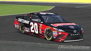 Jtg daugherty racing will be sporting several different paint schemes on its no. Erik Jones Craftsman Mencs Toyota Camry 2019 Fictional Updated 2019 By Cosmin I Trading Paints