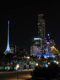 Eureka Tower Victorian Arts Centre Spire Melbourne Eureka Tower Melbourne Skyline Melbourne